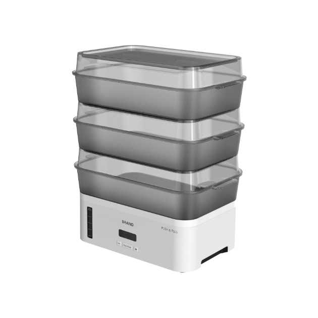 XKX8 三段蒸し器 2